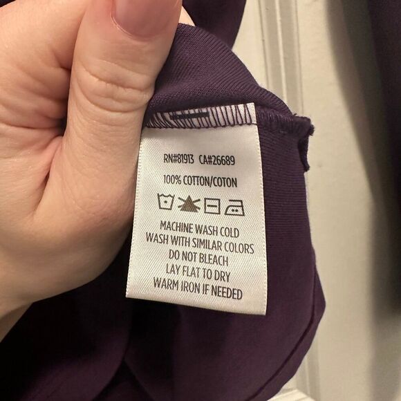 Robert Graham Royal Purple Quarter Zip Size Small - Picture 4 of 5